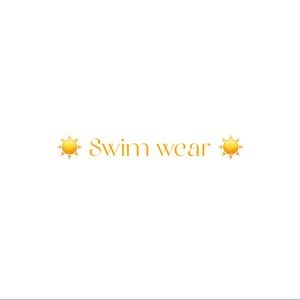 Swim wear